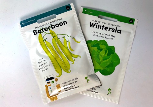 Nieuwe zaden van de Makkelijke Moestuin