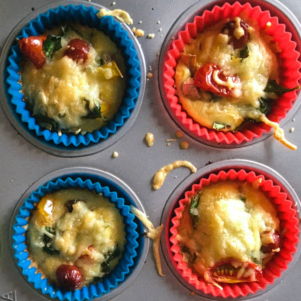 Eiermuffins met Nieuw-Zeelandse spinazie