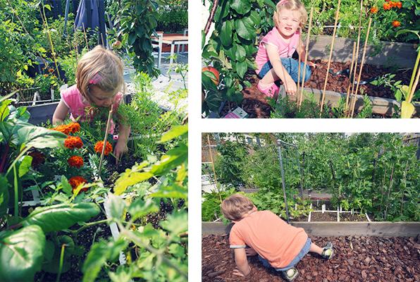 Floriskes kinderen aan het werk in hun eigen vakken