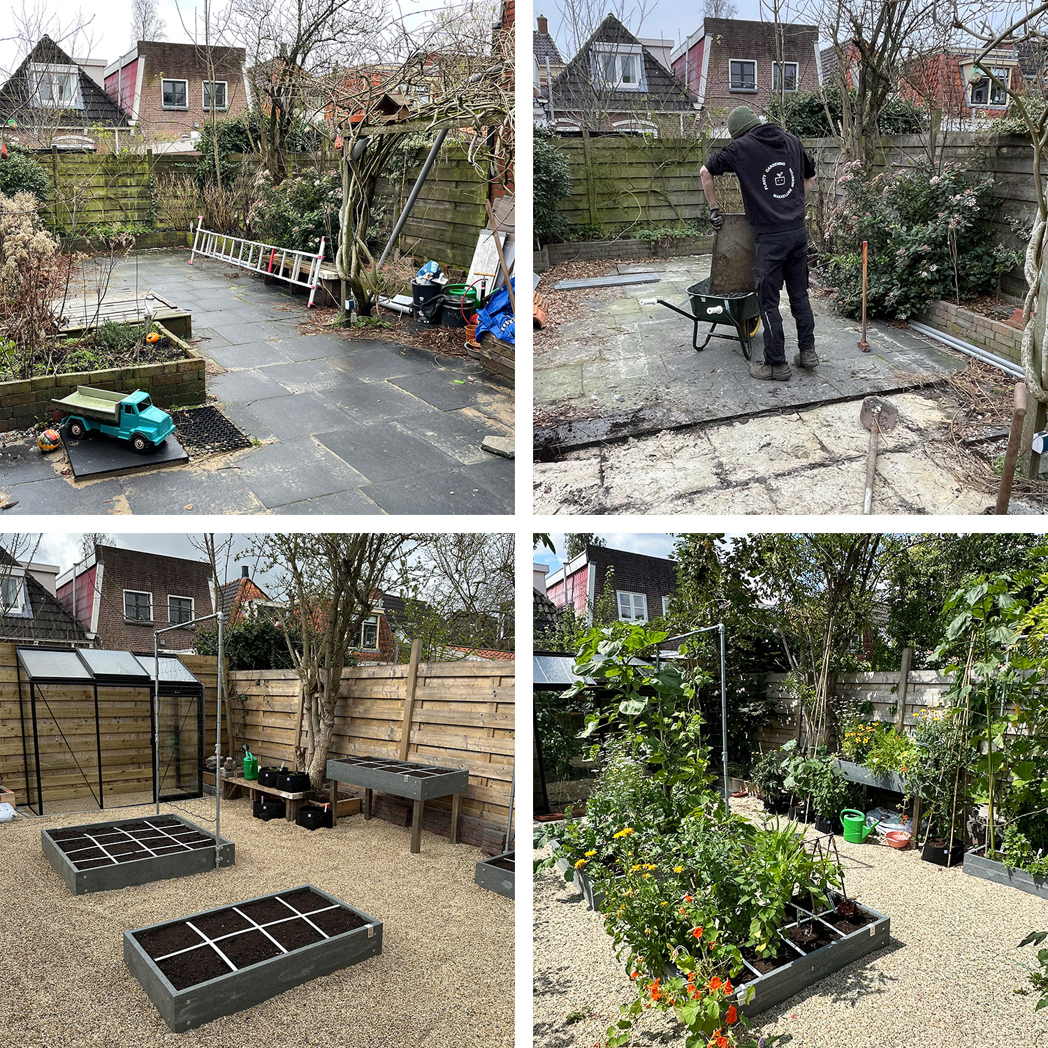 Op naar een nieuwe tuin, zonder de tegels