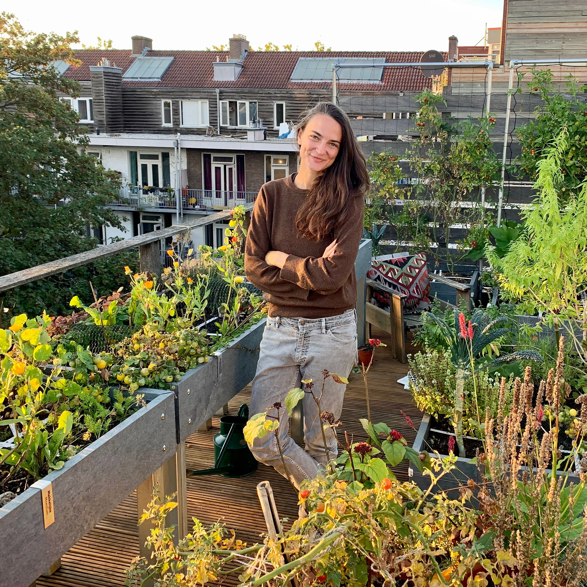 Veel oogst op weinig ruimte