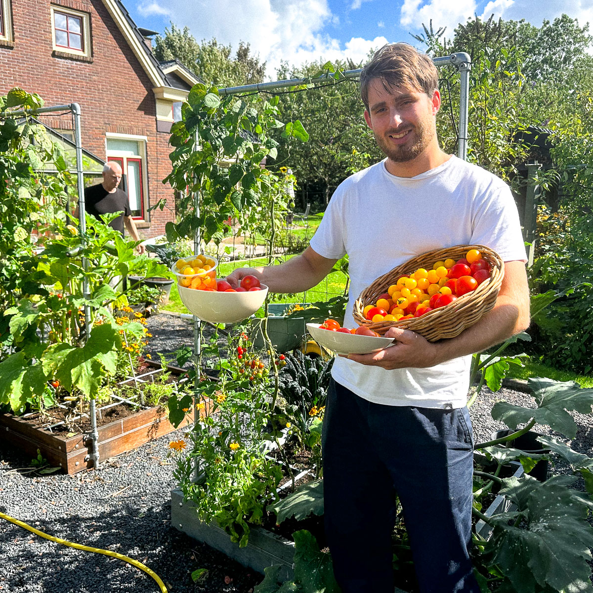 Zelf-geteelde groentes uit de Makkelijke Moestuin: daar doen we het voor