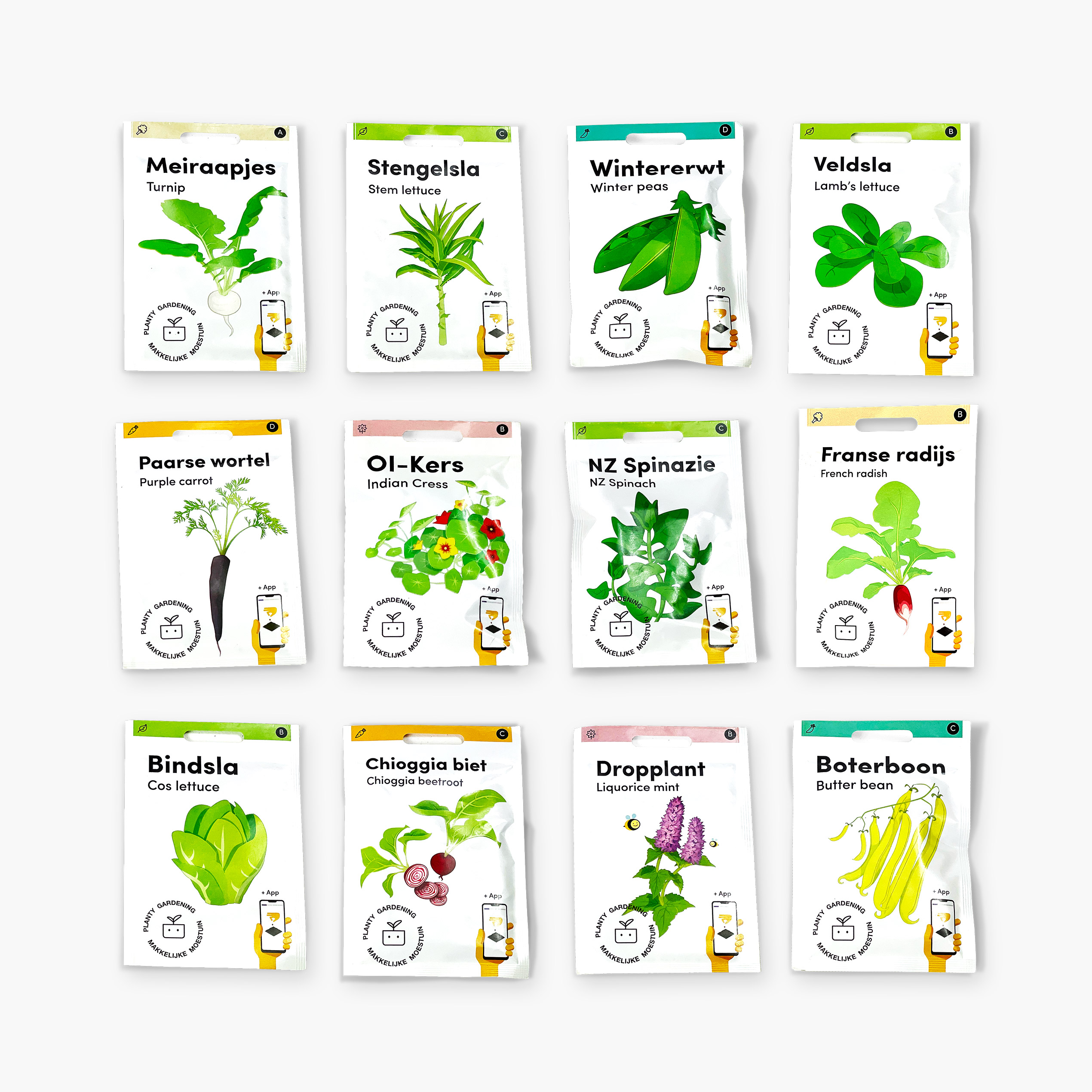 Makkelijke Moestuin specials seed bundle