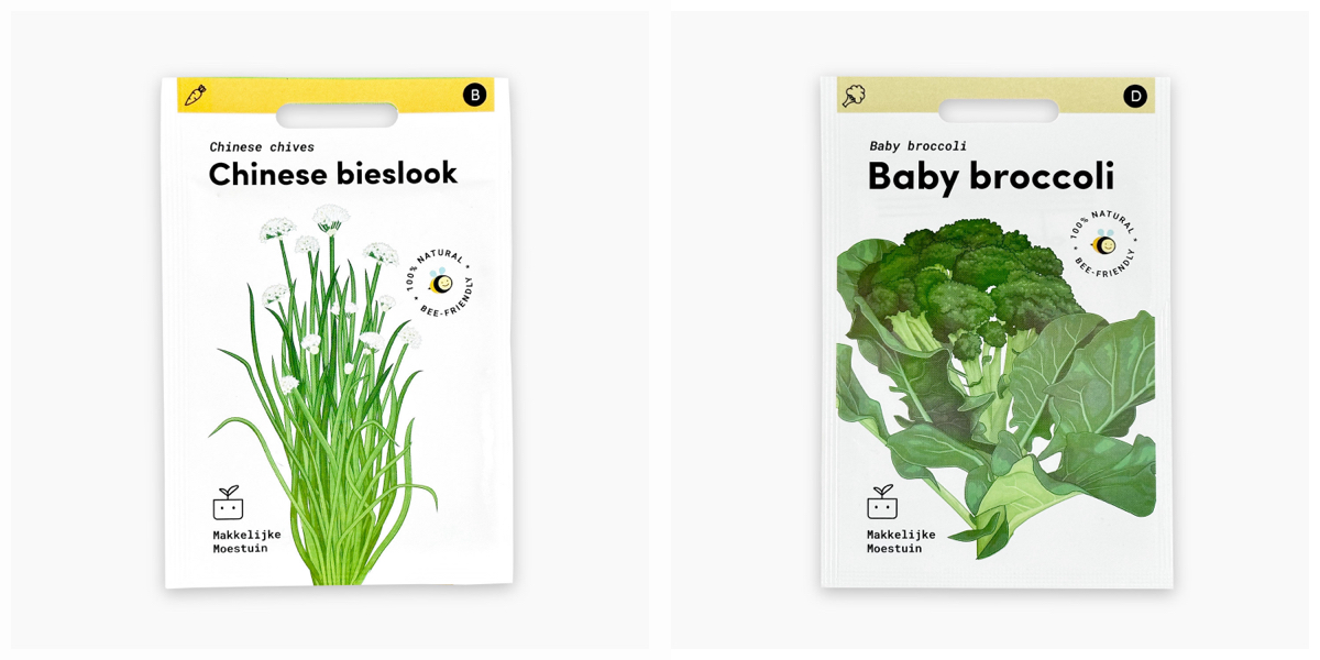 Chinese bieslook en Baby broccoli: vanaf nu te koop bij de Makkelijke Moestuin