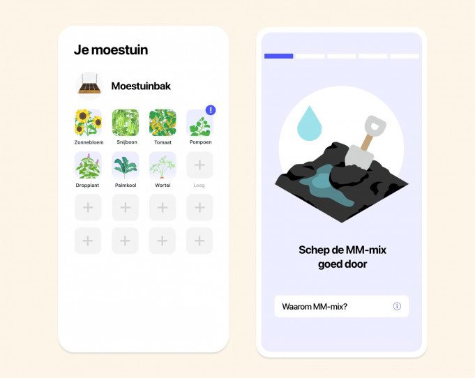 Hoe gebruik je de Makkelijke Moestuin app?