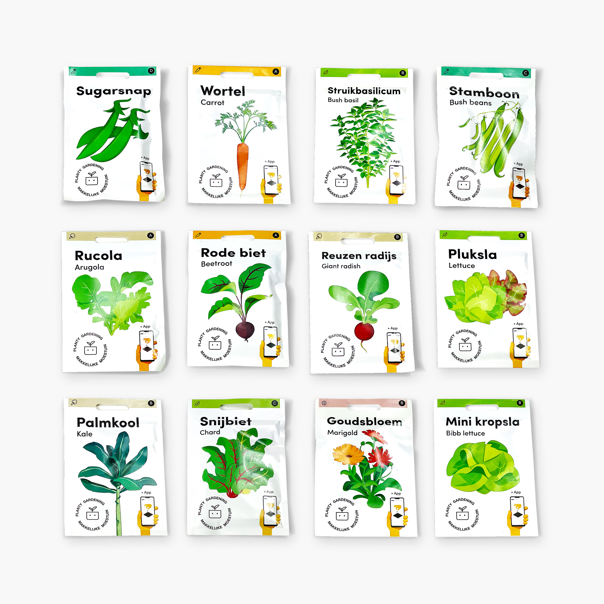 Makkelijke Moestuin zaden