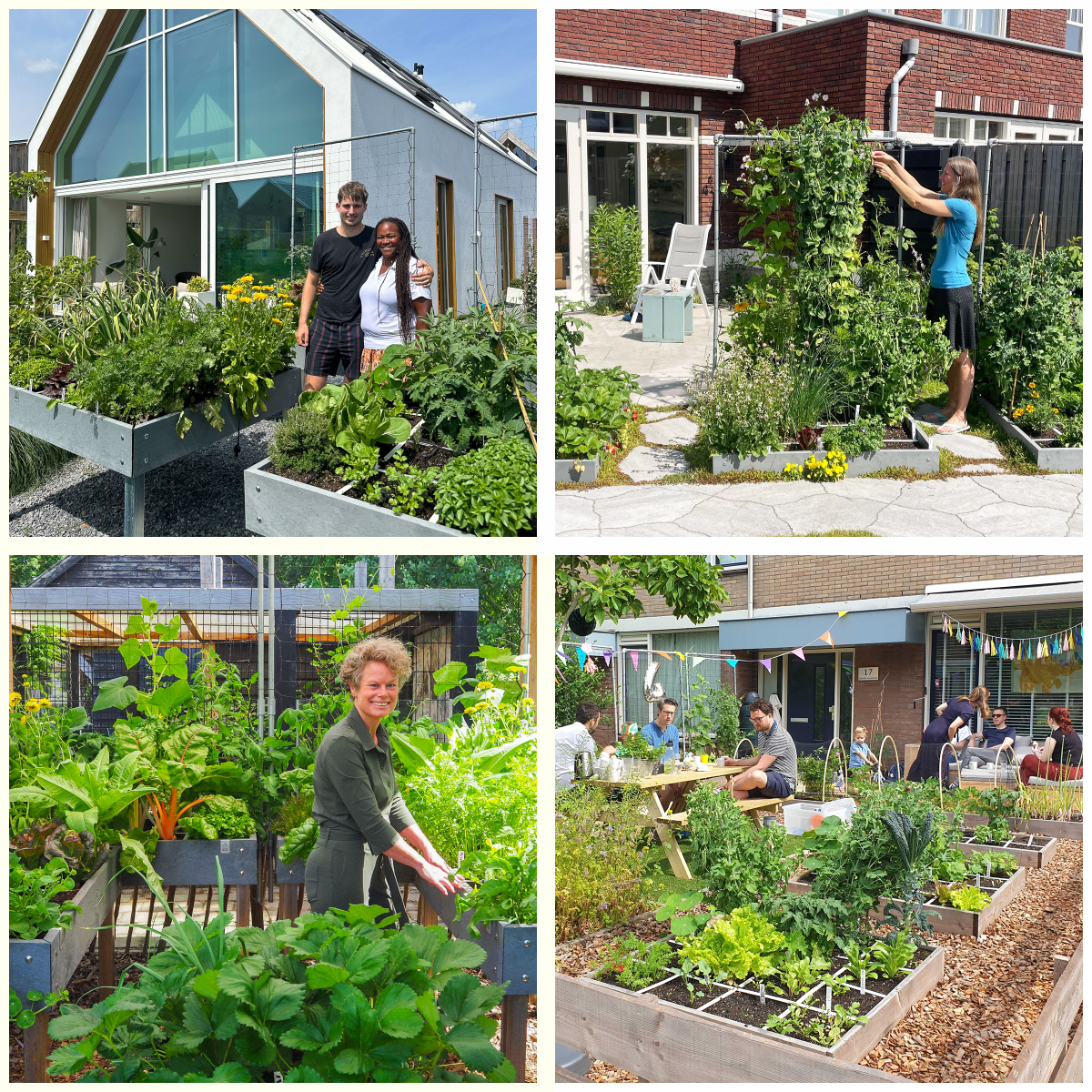 Voorbeelden van andere Makkelijke Moestuinders