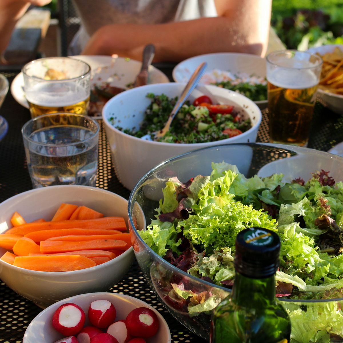Vers eten uit de Makkelijke Moestuin
