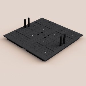 Raised table water reservoir conversion kit, 16 squares