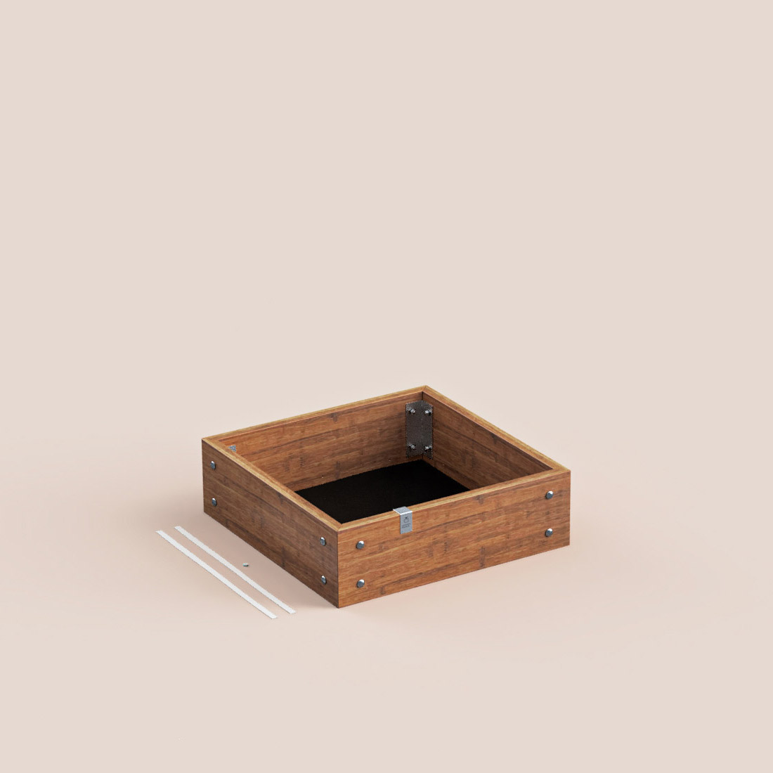 MM-Bamboo garden box, 4 squares