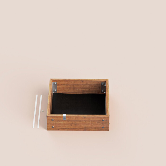 MM-Bamboo garden box, 4 squares