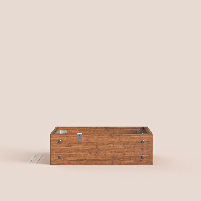 MM-Bamboo garden box, 4 squares