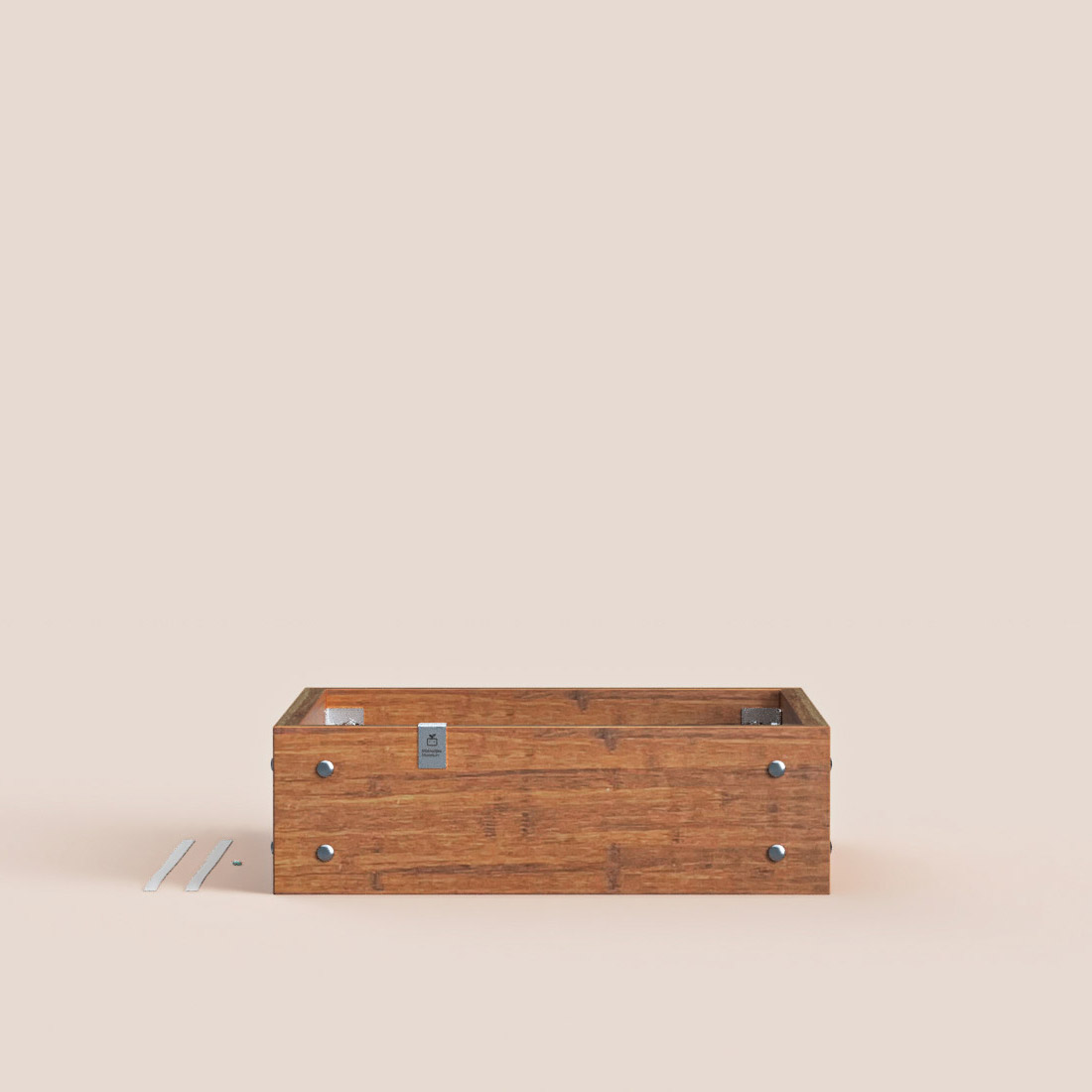 MM-Bamboo garden box, 4 squares