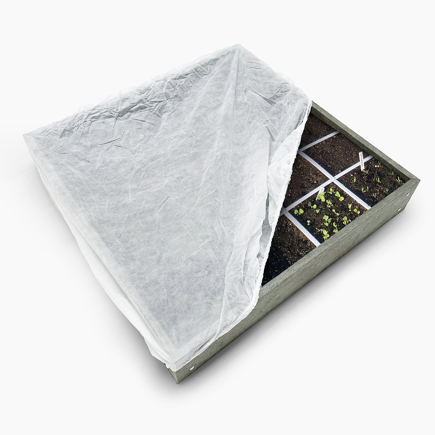 Makkelijke Moestuin met beschermmuts