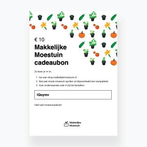 Cadeaubon 10 euro