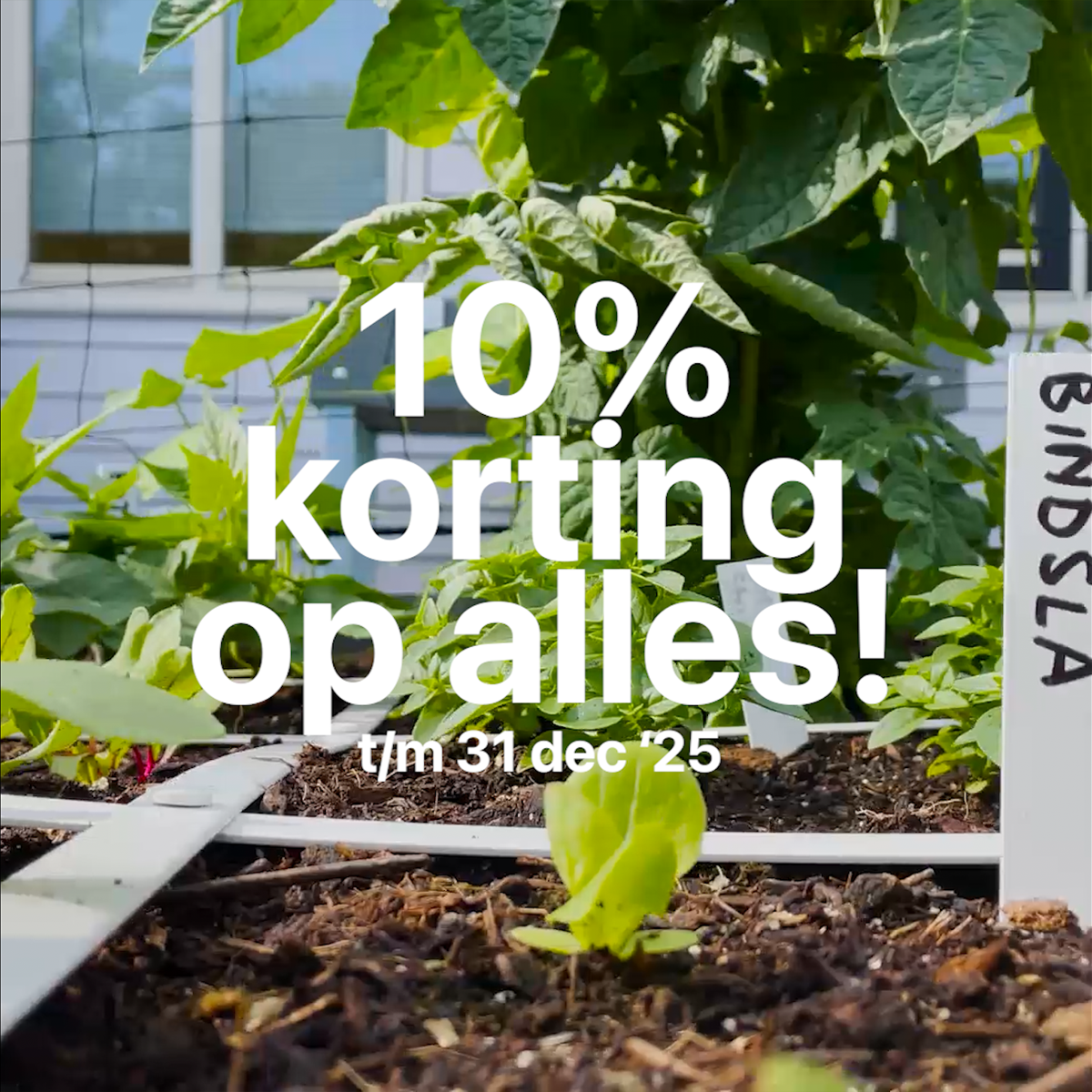 Vroege Vogel korting Makkelijke Moestuin
