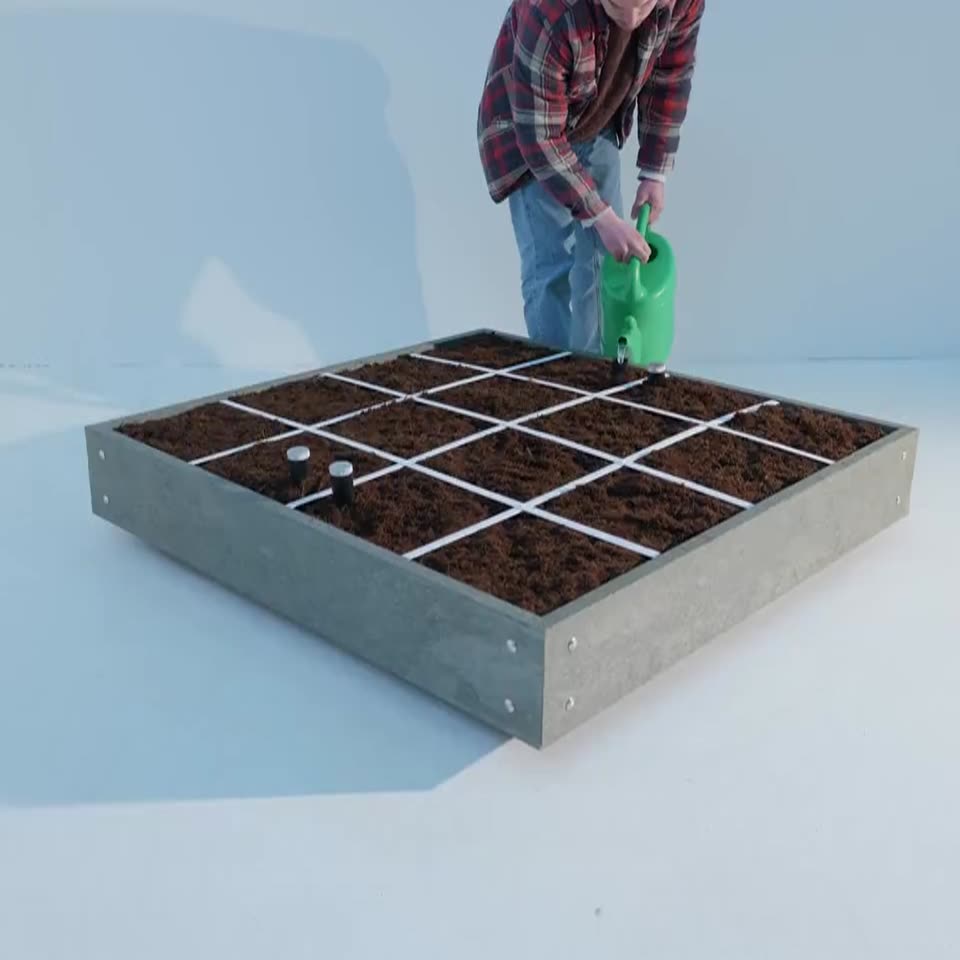 MM-Hero garden box, 16 squares