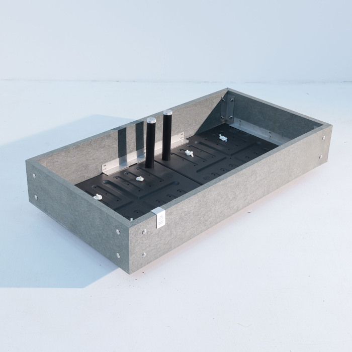 MM-hero 8 vakken (66x126 cm) - met waterreservoir + startpakket