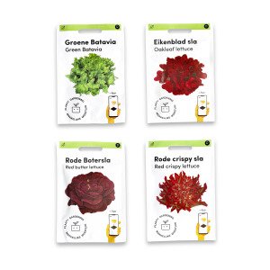 Setje met 4 soorten Salanova pluksla