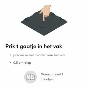 Zonnebloemzaaien met de Makkelijke Moestuin app