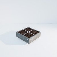 MM-hero 4 vakken (66x66 cm) - met waterreservoir + startpakket