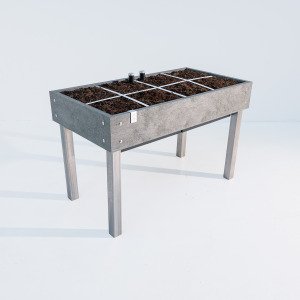 MM-Hero raised table starter kit, 8 squares
