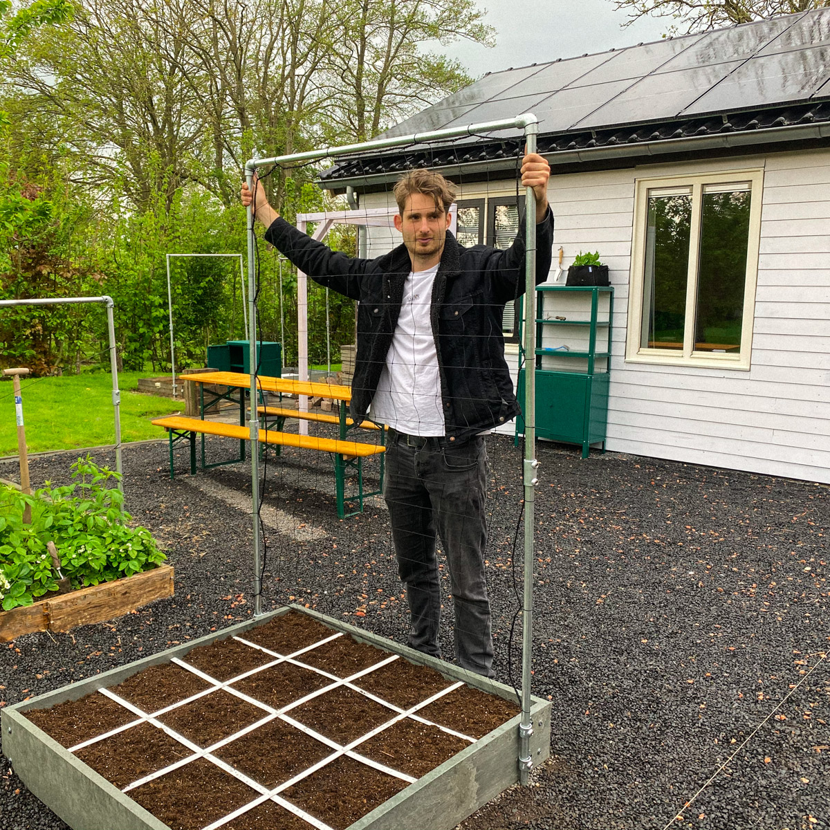 Nieuwe Hero Makkelijke Moestuinbak voor showtuin