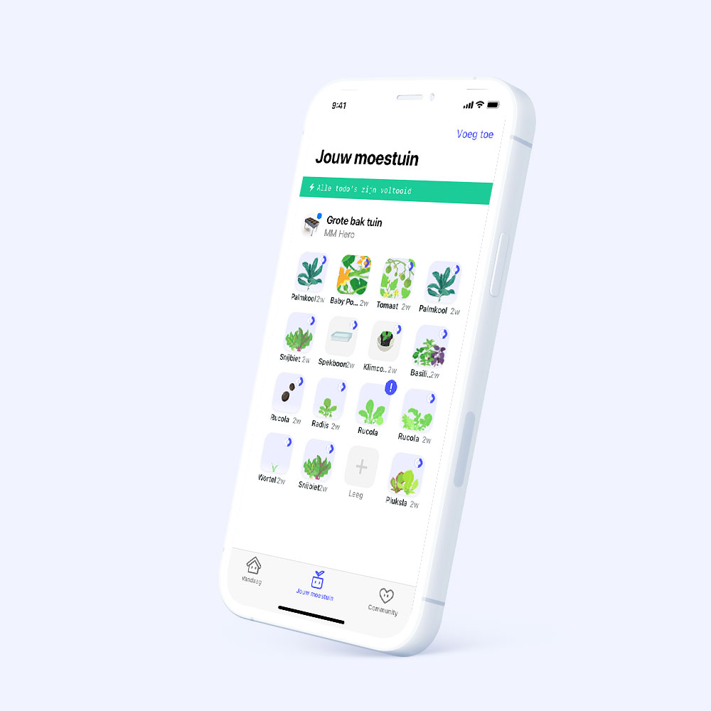 De nieuwe Makkelijke Moestuin app