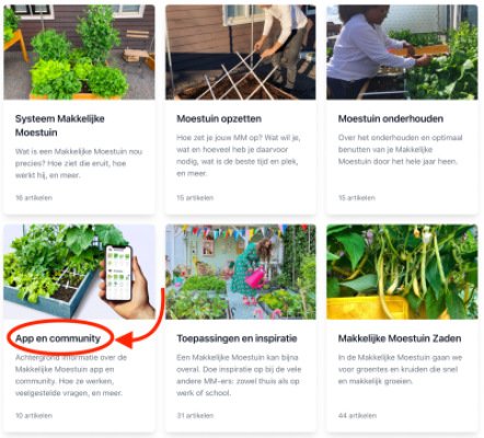 Over de app, schaarste en duurzaamheid
