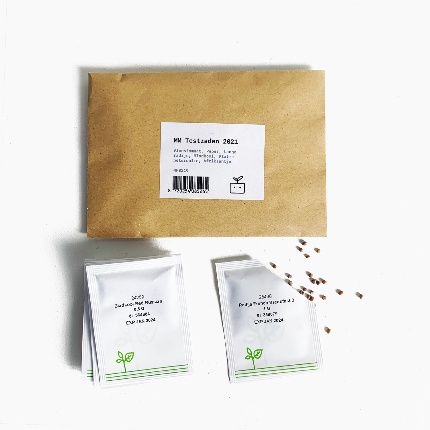 Test packet with new seeds