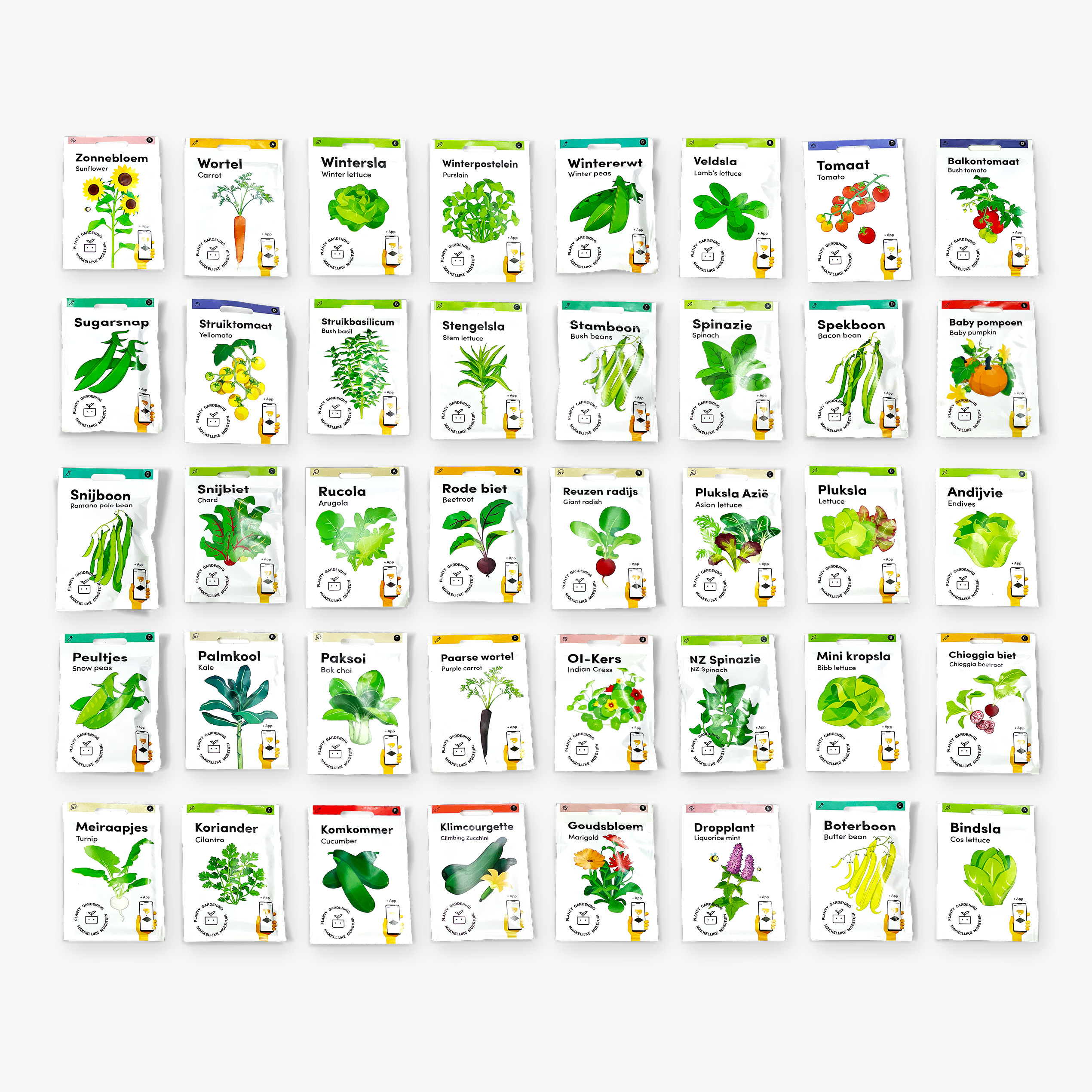 Seed bags have expiration dates on them so you know when the seeds are still good to use