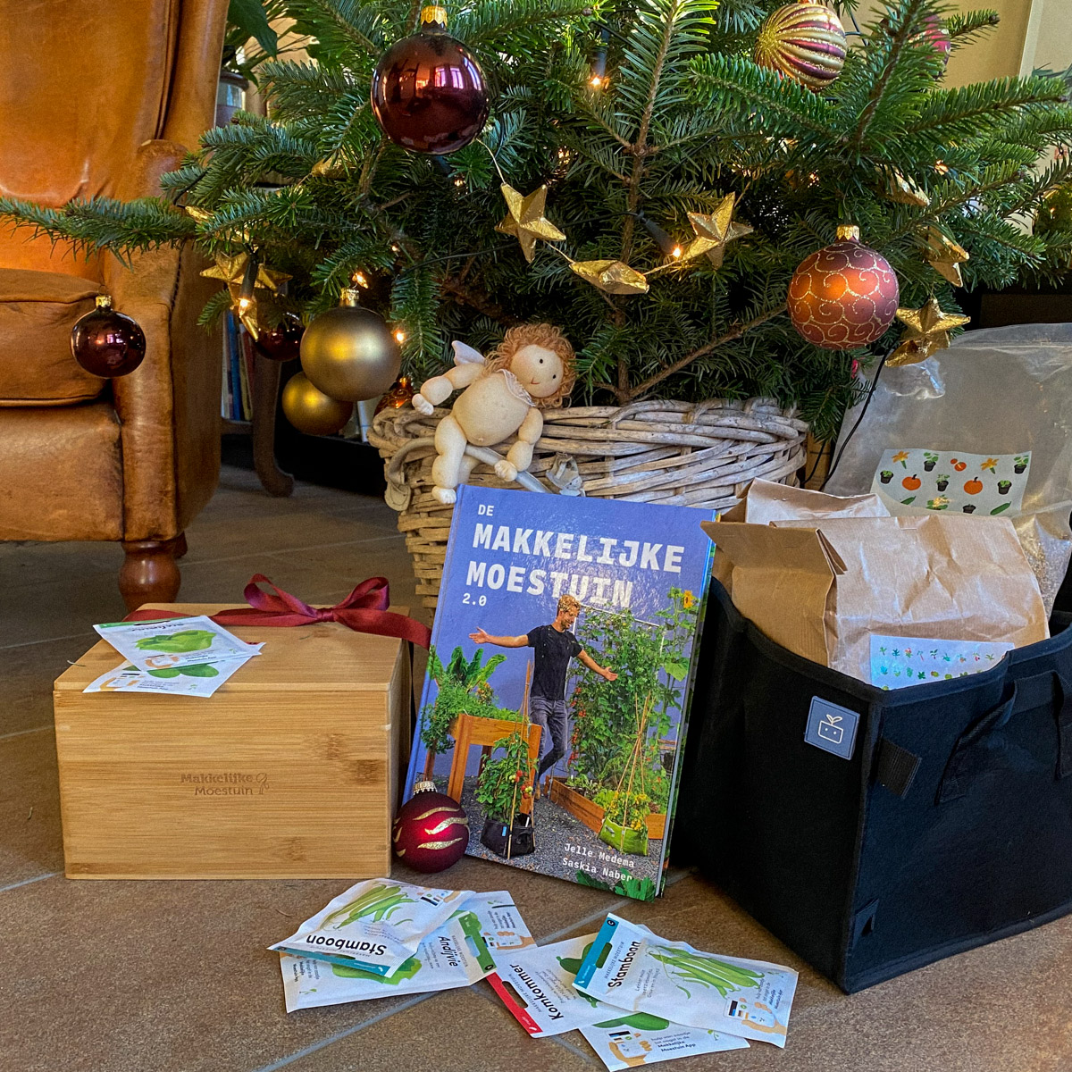 Zadenkistje, zaadjes, MM-mini's: perfecte cadeautjes voor Kerst.