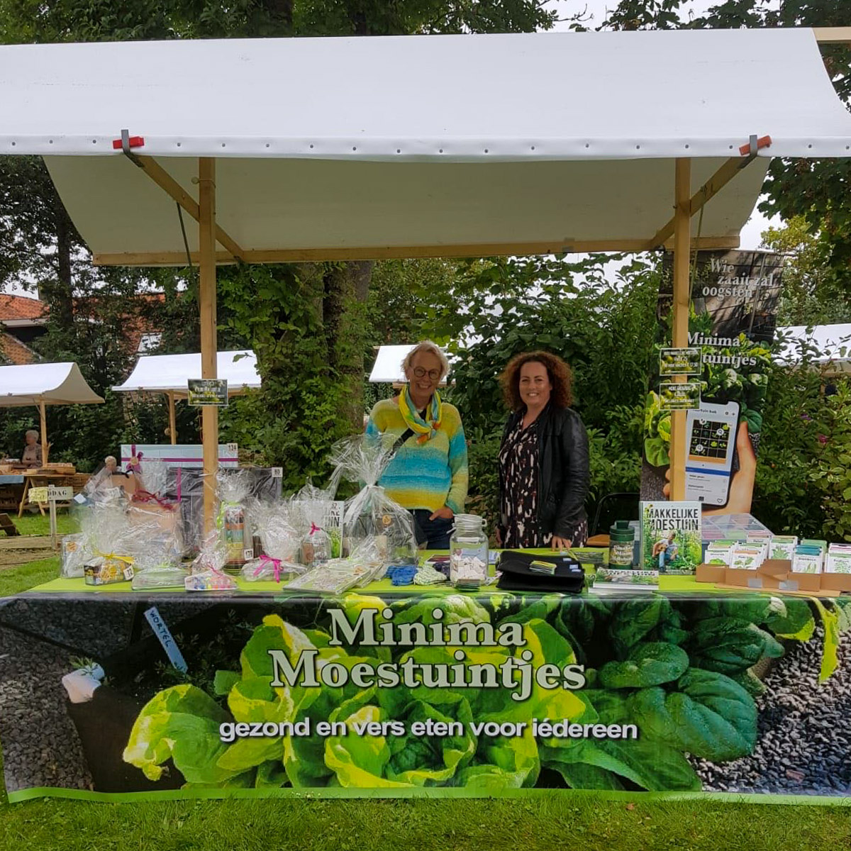 Dagje Streekmarkt voor de Minima Moestuintjes