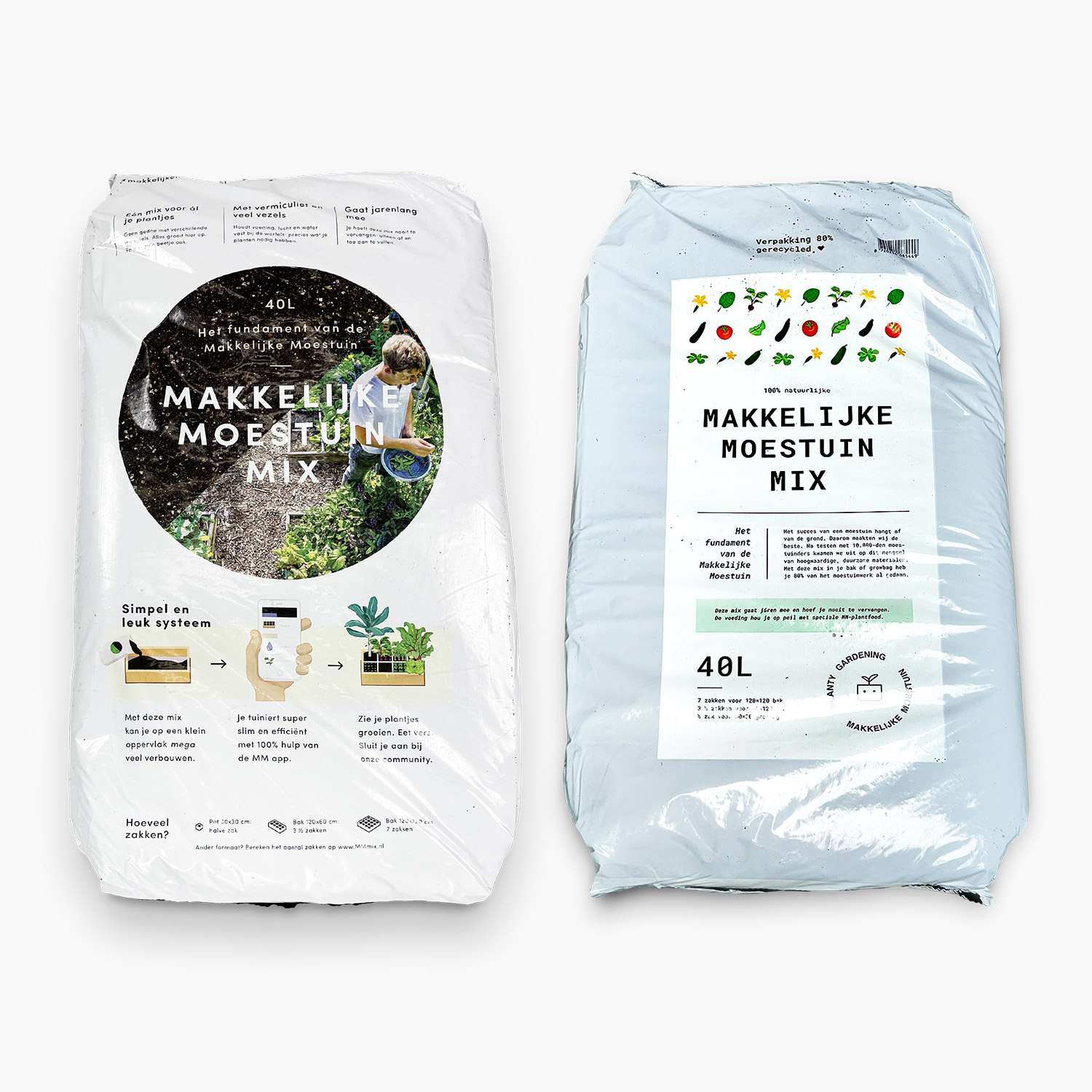 Nieuwe zak voor de Makkelijke Moestuinmix