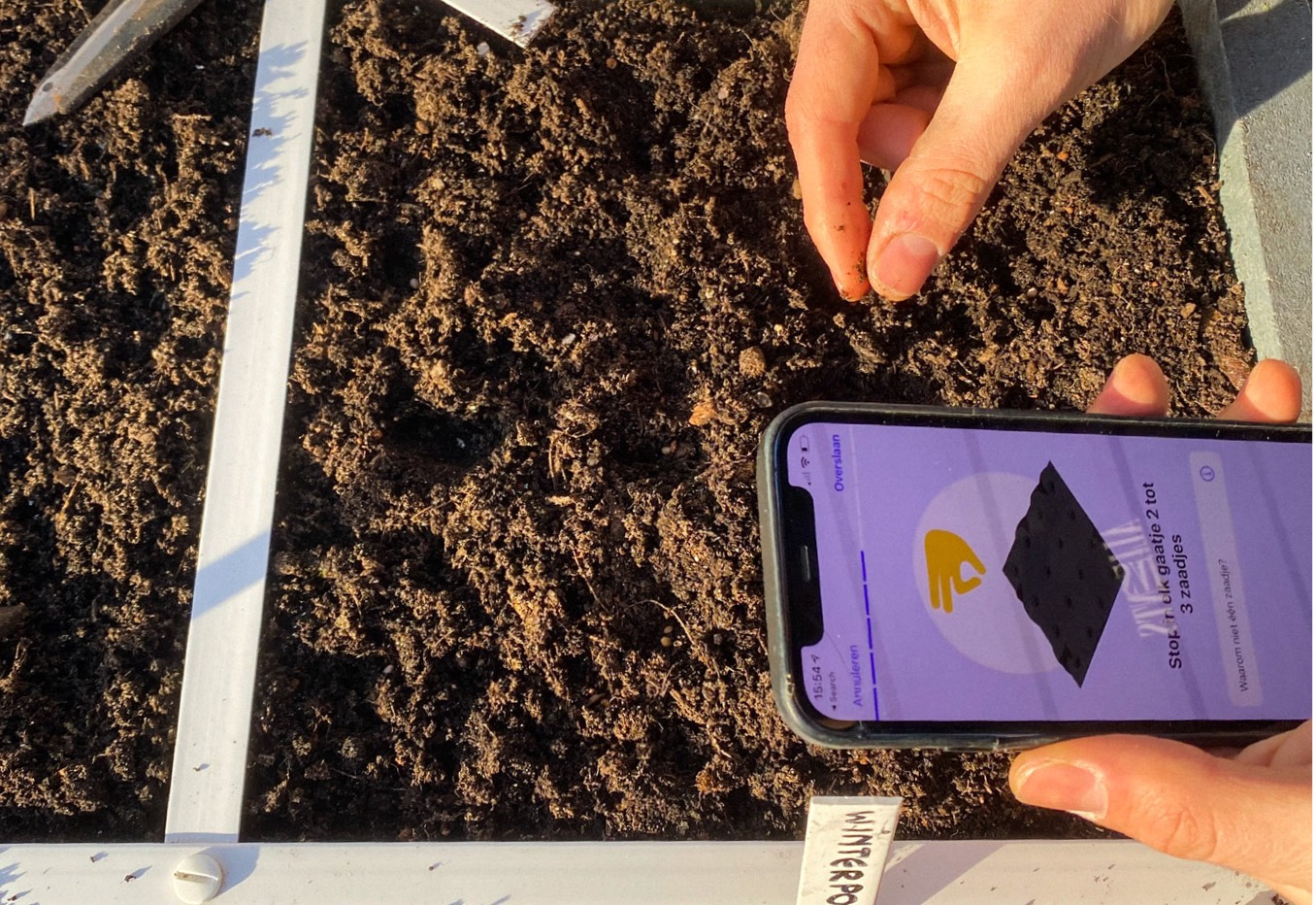 Makkelijke Moestuinmix is niet te vergelijken met gewone potgrond
