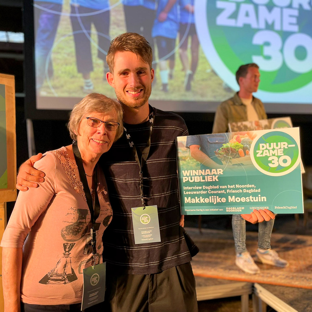 Met Elsje25 en de publieksprijs van de Duurzame 30